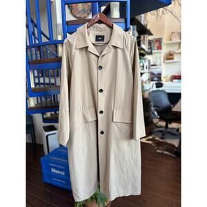 HARE Beige Trench Coat Minimalist –  Men’s M